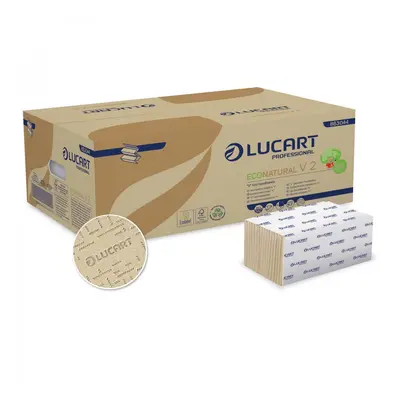 Lucart Professional Lucart EcoNatural V2 - papírové utěrky, 21 x 21,20 ks