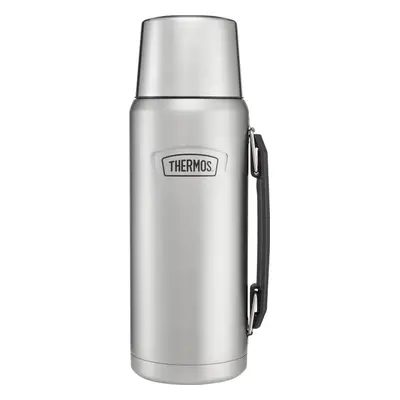 THERMOS Termoska na nápoje a jídlo s madlem - nerez 1,2 l