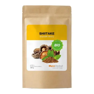 Mycomedica Shiitake prášek BIO, 100g