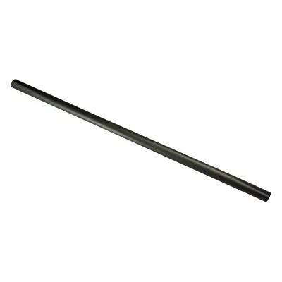 EcoPack Plastové brčko 7/200 mm černé kompostovatelné ideal pack® bal/250 ks