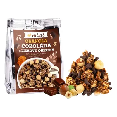 Mixit Granola z pece Čokoláda a lískové ořechy do kapsy, 70 g