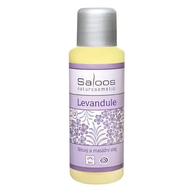 Saloos Masážní olej levandule 50 ml