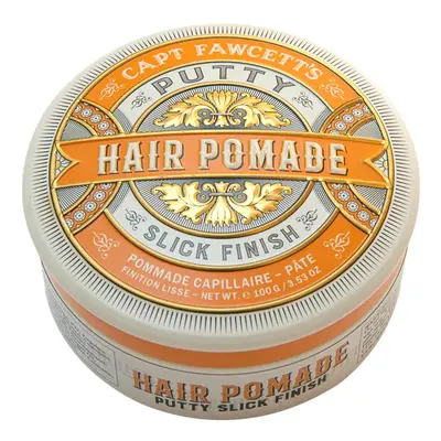 Captain Fawcett Captain Fawcett Putty Pomade - tmel na husté na vlasy, 100g