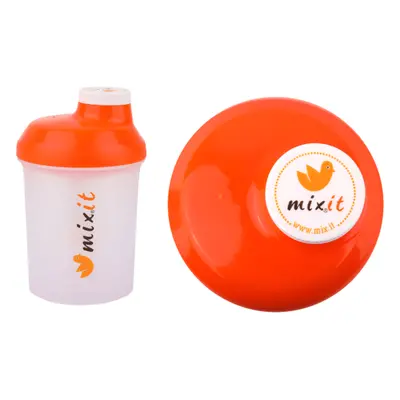 Mixit Shaker, oranžový, 300ml