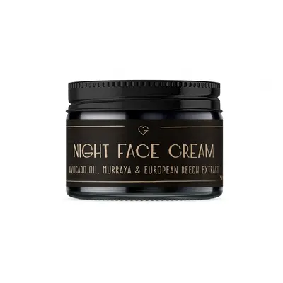 GOODIE Night Face Cream - Noční krém s avokádovým olejem, muraja a extraktem z buku lesního, 50 