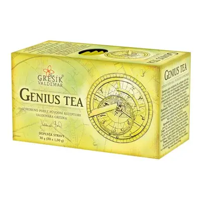 Valdemar Grešík - Natura s.r.o. Genius Tea 20 n.s. přebal GREŠÍK - Z