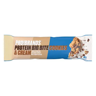 PROBRANDS PROTEIN BAR BIG BITE- cookies & cream, 45g