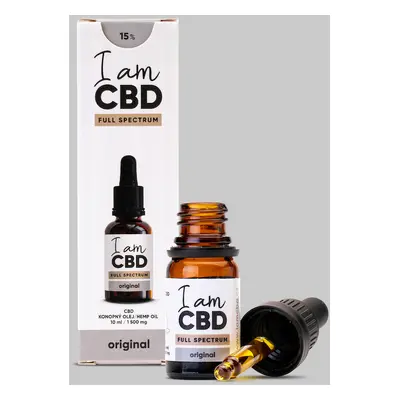 I am CBD Full Spectrum CBD konopný olej 15% 10 ml original