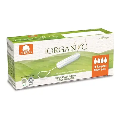 ORGANYC Tampony SUPER PLUS, 16ks