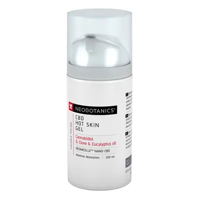 Neobotanics Hot Skin Gel s konopím, 100 ml