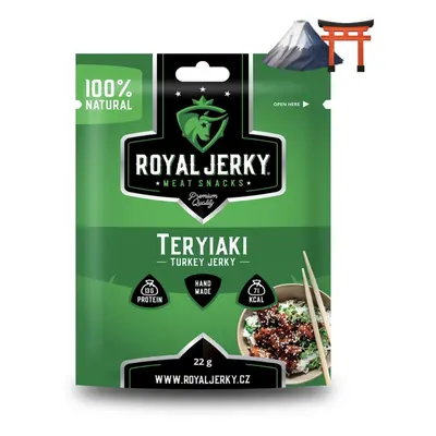 Royal Jerky Krůtí sušené maso TERIYAKI, 22 g