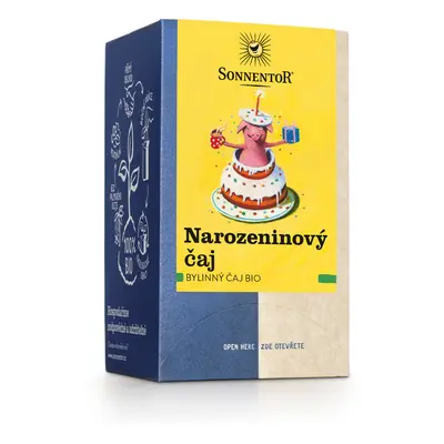 Sonnentor Narozeninový čaj bio 27g porc. dvoukomorový