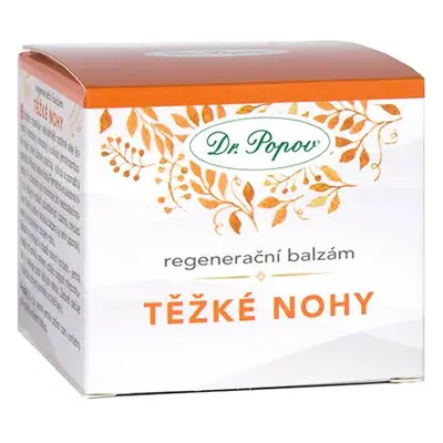 Regenerační balzám TĚŽKÉ NOHY, 50 ml Dr. Popov