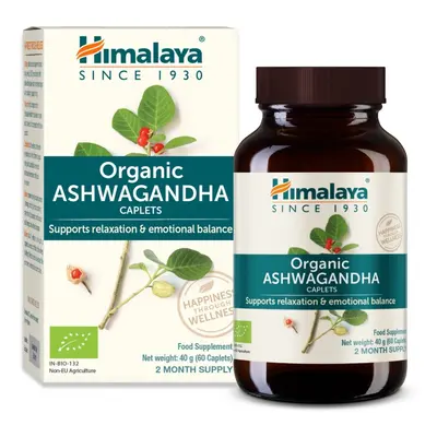 Himalaya Organic Ashwagandha, 60 tablet