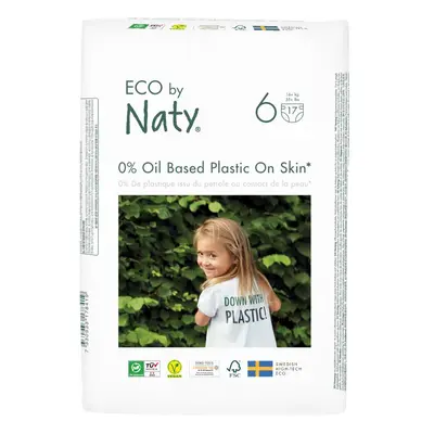 Plenky ECO by Naty XL 16+ kg (17ks)