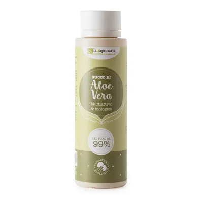 laSaponaria 99% Aloe vera gel na tělo a vlasy BIO, 150 ml