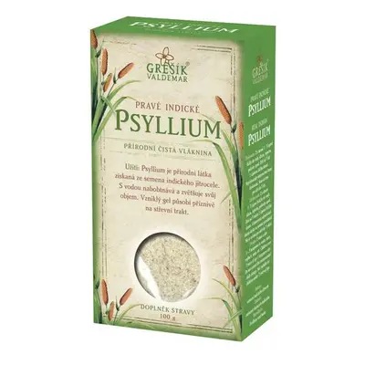 Valdemar Grešík - Natura s.r.o. Psyllium 100 g krab. GREŠÍK - Z (osemení indického jitrocele)