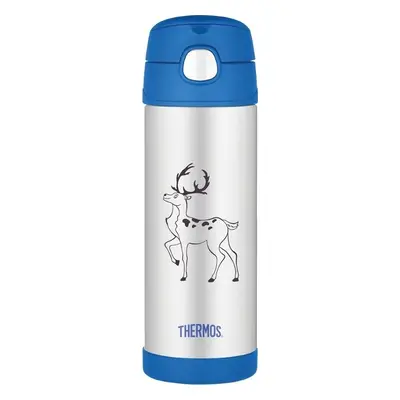 THERMOS Dětská termoska s brčkem - jelen 0,47