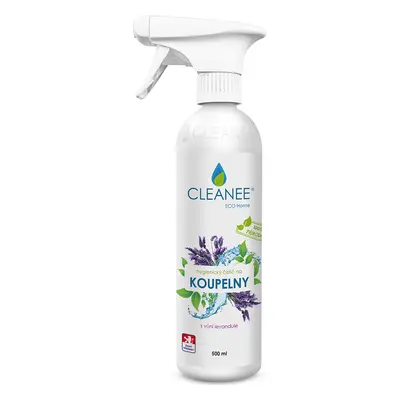 CLEANEE EKO hygienický čistič na koupelny levandule, 500 ml