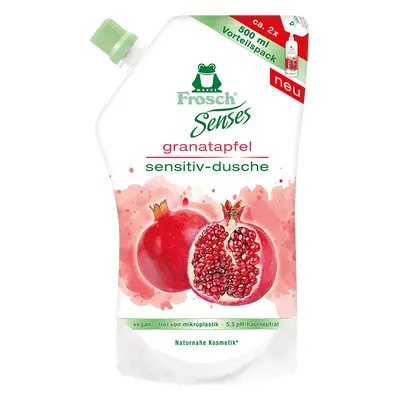 Frosch EKO Senses Sprchový gel Granátové jablko - náhradní náplň 500 ml