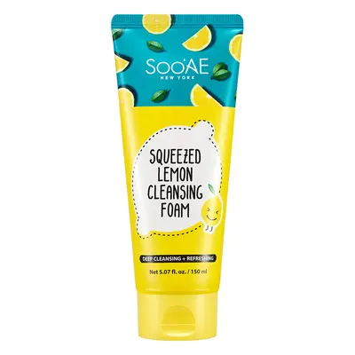 Soo'AE SQUEEZED Lemon čistící pěna, 150ml