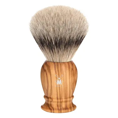 Mühle Velká štětka na holení Classic z jezevčích štětin (silvertip badger, olivové dřevo), 1ks