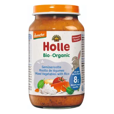 Holle Bio Zeleninové rizoto pro děti od 8. měsíce, 220 g