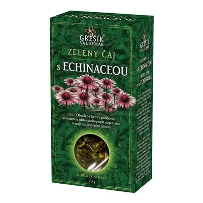 Valdemar Grešík - Natura s.r.o. Grešík Zelený čaj s echinaceou 70 g