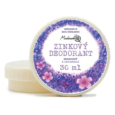 Medarek Medárek Zinkový deodorant levandule Objem:: 30 ml