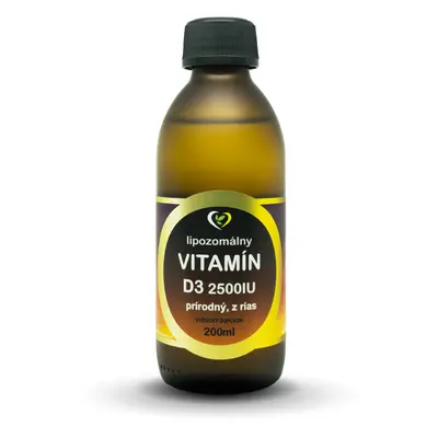 Zdravý Svet Liposomální Vitamín D3 2500UI z řas, 200ml