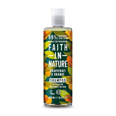 Faith in Nature přírodní šampon Grapefruit&Pomeranč, 400ml