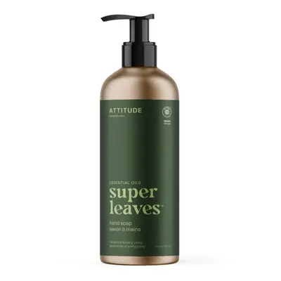 ATTITUDE Super leaves Essentials Přírodní mýdlo na ruce Bergamot & Ylang Ylang, 473ml