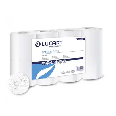 Lucart Professional Lucart Strong 2.150 - toaletní papír 17,25 m, 8 ks