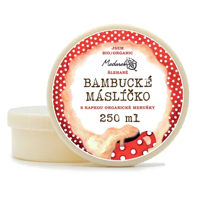 Medarek Bio šlehané bambucké máslíčko s kapkou meruňky Hmotnost: 250g