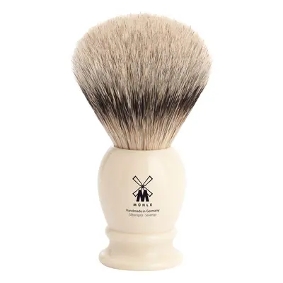 Mühle Velká štětka na holení Classic z jezevčích štětin (silvertip badger, imitace slonoviny), 1