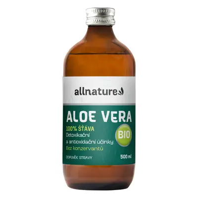 Allnature Aloe Vera BIO, 500 ml