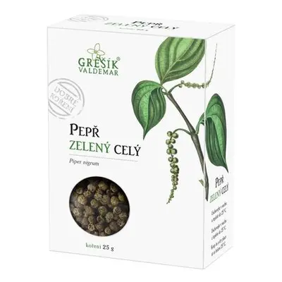 Valdemar Grešík - Natura s.r.o. Grešík Pepř zelený celý 25 g