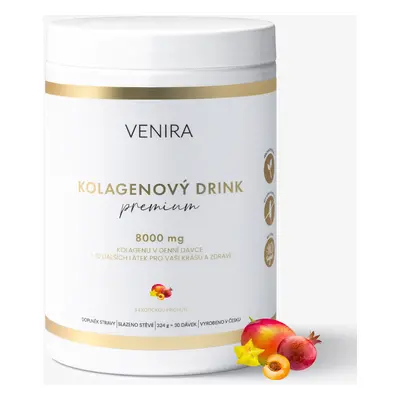 Venira PREMIUM kolagenový drink s příchutí exotický mix, 324 g