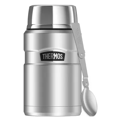 THERMOS Termoska na jídlo se skládácí lžící a šálkem - nerez 0,71