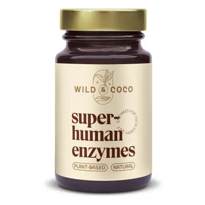 Wild & Coco Superhuman Enzymes, 30 kapslí