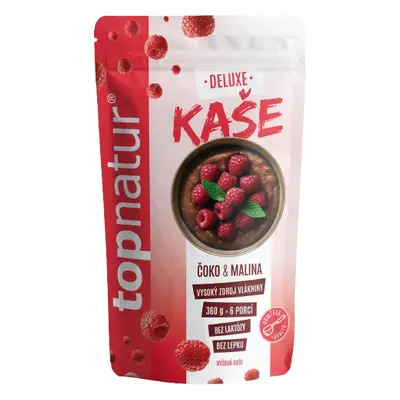 Topnatur DELUXE kaše čoko & malina, 360g