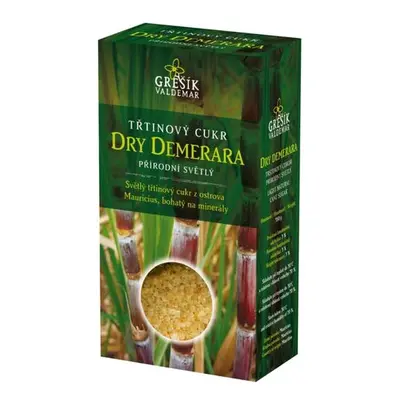 Valdemar Grešík - Natura s.r.o. Třtinový cukr přírodní světlý Dry Demerara 300 g GREŠÍK