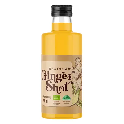 BrainMax Pure Ginger Shot s kurkumou BIO, 50 ml