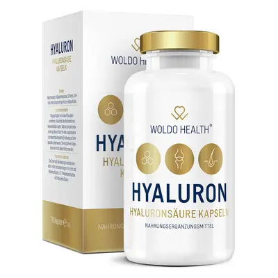 WoldoHealth® Kyselina hyaluronová, 90kapslí