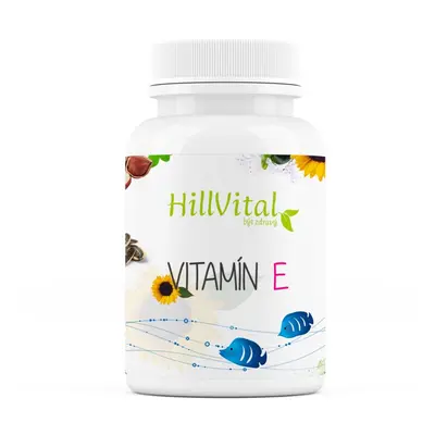 HillVital Vitamín E, 100 kapslí