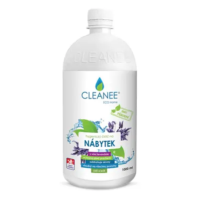 CLEANEE EKO hygienický čistič na NÁBYTEK vůně levandule, 1l