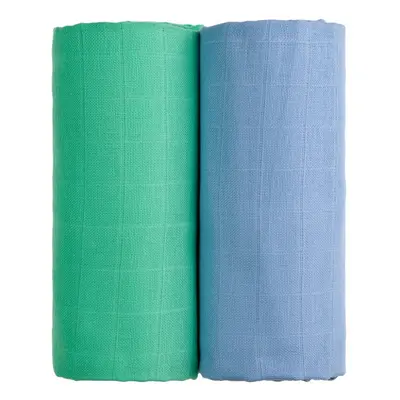 T-TOMI TETRA osušky EXCLUSIVE COLLECTION Blue + Green, 90x100cm