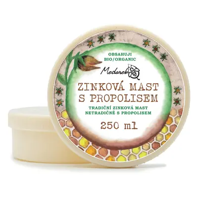 Medarek Zinková mast s propolisem Objem:: 250 ml