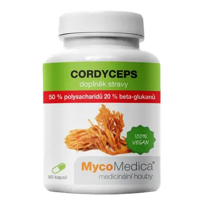 MycoMedica Cordyceps 50 %, 90 kapslí