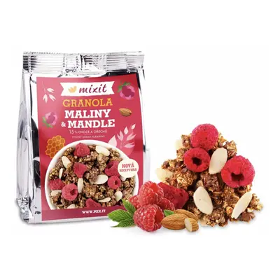 Mixit Granola z pece do kapsy Maliny a mandle, 70 g